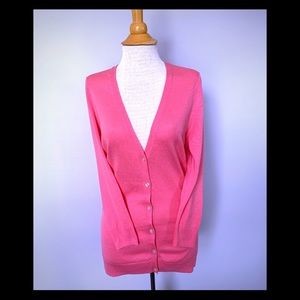 Lightweight V Neck Cardigan.